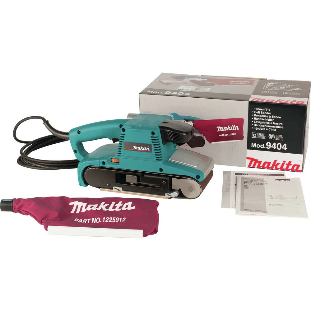 Makita 9404 4 In. X 24 In. Variable Speed Belt Sander 3 Makita 9404 4 In. X 24 In. Variable Speed Belt Sander