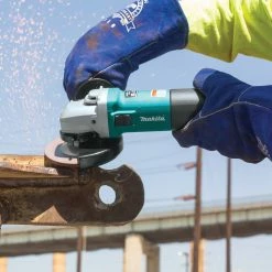 Makita 9564P 4-1/2 In. 10 Amp Paddle Switch AC/DC Angle Grinder -Cheap Makita Store mktn9564p h
