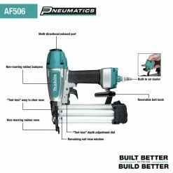 Makita AF506 18 Gauge 2 In. Brad Nailer -Cheap Makita Store mktnaf506 f