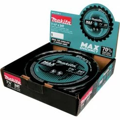 Makita B-61656-10 7-1/4 In. 24T Carbide-Tipped Ultra-Thin Kerf Framing Blade (10-Pack) -Cheap Makita Store mktnb 61656 10 b