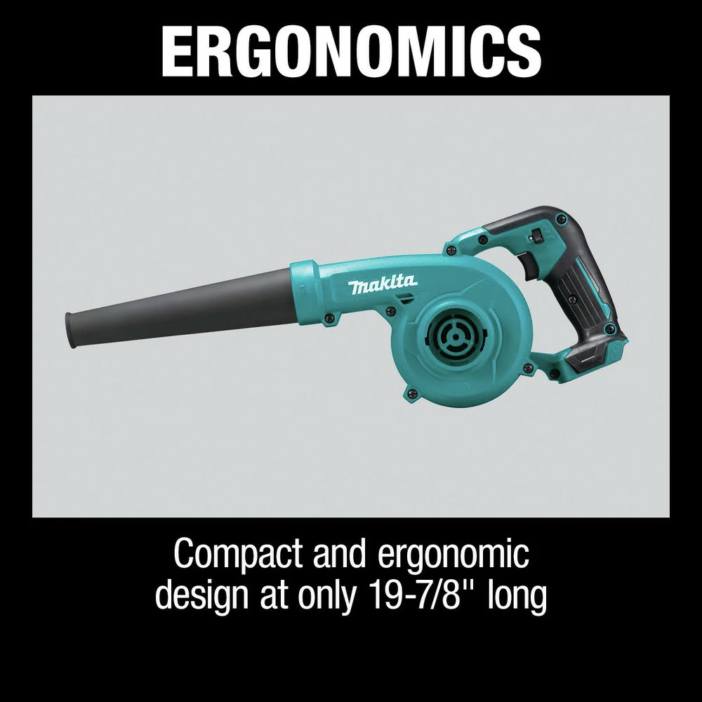 Makita BU01Z 12V Max CXT Variable Speed Lithium-Ion Cordless Blower (Tool Only) 8 Makita BU01Z 12V Max CXT Variable Speed Lithium-Ion Cordless Blower (Tool Only) - Image 6