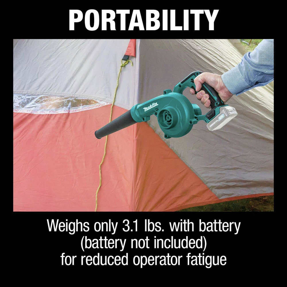 Makita BU01Z 12V Max CXT Variable Speed Lithium-Ion Cordless Blower (Tool Only) 11 Makita BU01Z 12V Max CXT Variable Speed Lithium-Ion Cordless Blower (Tool Only) - Image 9