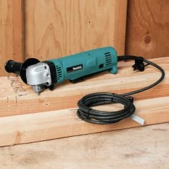 Makita DA3010F 4 Amp 0 - 2400 RPM Variable Speed 3/8 In. Corded Angle Drill With Light -Cheap Makita Store mktnda3010f d