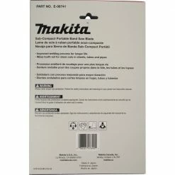 Makita E-08741 Bi-Metal 28-3/4 In. 18 TPI Sub-Compact Portable Band Saw Blades (5-Pack) -Cheap Makita Store mktne 08741 b