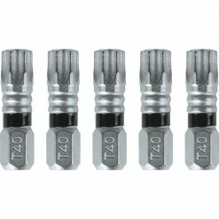 Makita E-10609 Impact XPS T40 Torx 1 In. Insert Bit (5-Piece/Pack)
