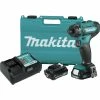 Makita FD10R1 12V Max CXT Lithium-Ion Hex Brushless 1/4 In. Cordless Drill Driver Kit (2 Ah) -Cheap Makita Store mktnfd10r1
