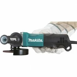 Makita GA5052 11 Amp Compact 4-1/2 In./ 5 In. Corded Paddle Switch Angle Grinder With AC/DC Switch -Cheap Makita Store mktnga5052 g