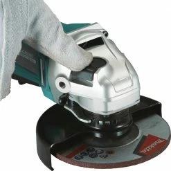 Makita GA5052 11 Amp Compact 4-1/2 In./ 5 In. Corded Paddle Switch Angle Grinder With AC/DC Switch -Cheap Makita Store mktnga5052 h