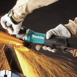 Makita GA5052 11 Amp Compact 4-1/2 In./ 5 In. Corded Paddle Switch Angle Grinder With AC/DC Switch -Cheap Makita Store mktnga5052 k