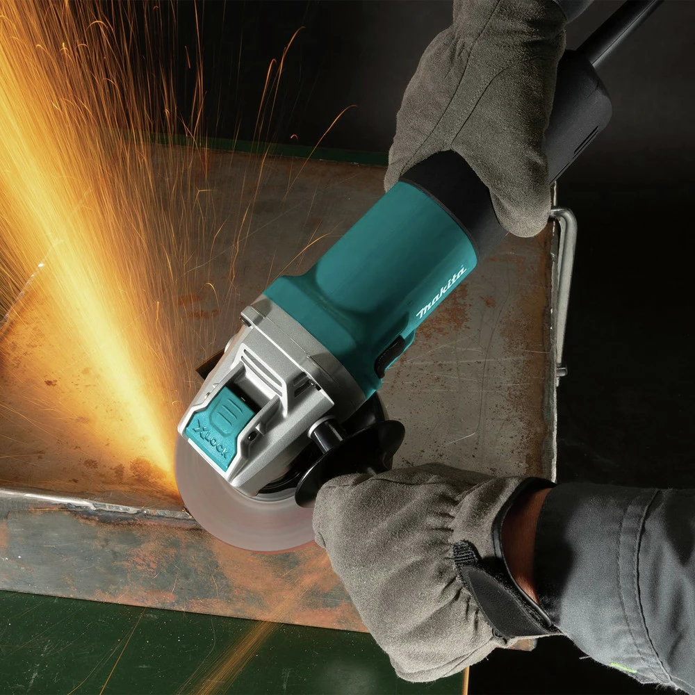 Makita GA5080 13 Amp X-LOCK 5 In. Corded High-Power Angle Grinder With SJS 10 Makita GA5080 13 Amp X-LOCK 5 In. Corded High-Power Angle Grinder With SJS - Image 8