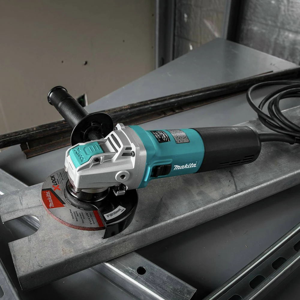 Makita GA5080 13 Amp X-LOCK 5 In. Corded High-Power Angle Grinder With SJS 11 Makita GA5080 13 Amp X-LOCK 5 In. Corded High-Power Angle Grinder With SJS - Image 9