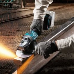 Makita GAG01Z 40V Max XGT Brushless Lithium-Ion 4-1/2 In./5 In. Cordless Cut-Off/Angle Grinder With Electric Brake (Tool Only) -Cheap Makita Store mktngag01z b