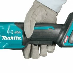 Makita GAG03M1 40V Max XGT Brushless Lithium-Ion 4-1/2 In./5 In. Cordless Paddle Switch Angle Grinder Kit With Electric Brake (4 Ah) -Cheap Makita Store mktngag03m1 d