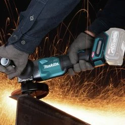 Makita GAG03Z 40V Max XGT Brushless Lithium-Ion 4-1/2 In./5 In. Cordless Paddle Switch Angle Grinder With Electric Brake (Tool Only) -Cheap Makita Store mktngag03z c