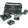 Makita GAG04M1 40V Max XGT Brushless Lithium-Ion 4-1/2 In./5 In. Cordless Angle Grinder Kit With Electric Brake And AWS (4 Ah) -Cheap Makita Store mktngag04m1
