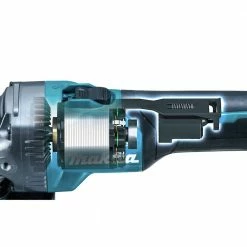 Makita GAG04M1 40V Max XGT Brushless Lithium-Ion 4-1/2 In./5 In. Cordless Angle Grinder Kit With Electric Brake And AWS (4 Ah) -Cheap Makita Store mktngag04m1 b