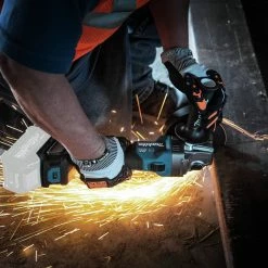 Makita GAG04Z 40V Max XGT Brushless Lithium-Ion 4-1/2 In./5 In. Cordless Angle Grinder With Electric Brake And AWS (Tool Only) -Cheap Makita Store mktngag04z e