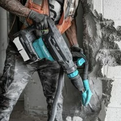 Makita GMH02Z 80V Max (40V Max X2) XGT AWS Capable Brushless Lithium-Ion 28 Lbs. Cordless AVT Demolition Hammer, Accepts SDS-MAX Bits (Tool Only) -Cheap Makita Store mktngmh02z l