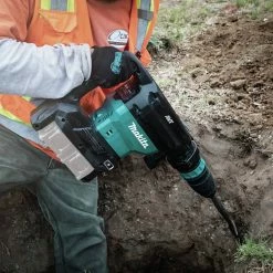 Makita GMH02Z 80V Max (40V Max X2) XGT AWS Capable Brushless Lithium-Ion 28 Lbs. Cordless AVT Demolition Hammer, Accepts SDS-MAX Bits (Tool Only) -Cheap Makita Store mktngmh02z q