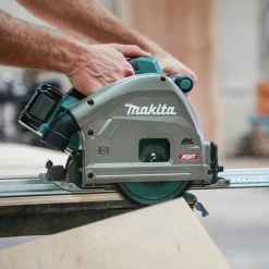 Makita GPS01M1J 40V Max XGT Brushless Lithium-Ion 6-1/2 In. Cordless AWS Capable Plunge Circular Saw Kit (4 Ah) -Cheap Makita Store mktngps01m1j b
