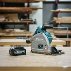 Makita GPS01M1J 40V Max XGT Brushless Lithium-Ion 6-1/2 In. Cordless AWS Capable Plunge Circular Saw Kit (4 Ah) -Cheap Makita Store mktngps01m1j c