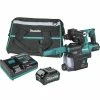 Makita GRH01M1W 40V Max XGT Brushless Lithium-Ion 1-1/8 In. Cordless AFT/AWS Capable AVT Rotary Hammer Kit With SDS-PLUS Dust Extractor (4 Ah) -Cheap Makita Store mktngrh01m1w