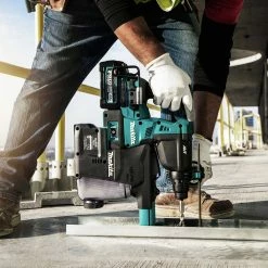 Makita GRH01M1W 40V Max XGT Brushless Lithium-Ion 1-1/8 In. Cordless AFT/AWS Capable AVT Rotary Hammer Kit With SDS-PLUS Dust Extractor (4 Ah) -Cheap Makita Store mktngrh01m1w j