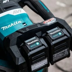 Makita GRH06PM 80V Max (40V Max X2) XGT Brushless Lithium-Ion 2 In. Cordless AFT, AWS Capable AVT Rotary Hammer Kit With 2 Batteries (4 Ah) -Cheap Makita Store mktngrh06pm j