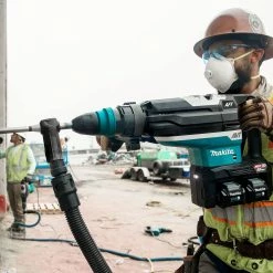 Makita GRH06PM 80V Max (40V Max X2) XGT Brushless Lithium-Ion 2 In. Cordless AFT, AWS Capable AVT Rotary Hammer Kit With 2 Batteries (4 Ah) -Cheap Makita Store mktngrh06pm n