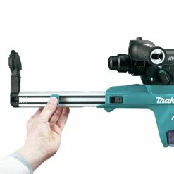 Makita GRH07M1W 40V Max XGT Brushless Lithium-Ion 1-1/8 In. Cordless AFT/AWS Capable Accepts SDS-PLUS Bits AVT D-Handle Rotary Hammer Kit With Dust Extractor (4 Ah) -Cheap Makita Store mktngrh07m1w b