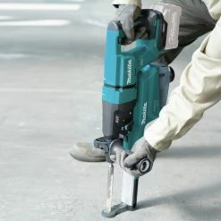 Makita GRH07ZW 40V Max XGT Brushless Lithium-Ion 1-1/8 In. Cordless AFT/AWS Capable Accepts SDS-PLUS Bits AVT D-Handle Rotary Hammer With Dust Extractor (Tool Only) -Cheap Makita Store mktngrh07zw i
