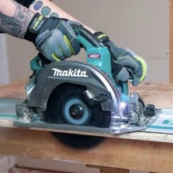 Makita GSH02M1 40V Max XGT AWS Capable Brushless Lithium-Ion 7-1/4 In. Cordless Circular Saw Kit With Guide Rail Compatible Base (4 Ah) -Cheap Makita Store mktngsh02m1 h