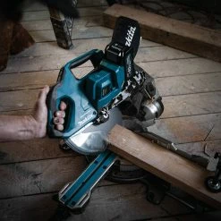 Makita GSL02M1 40V Max XGT Brushless Lithium-Ion 8-1/2 In. Cordless AWS Capable Dual-Bevel Sliding Compound Miter Saw Kit (4 Ah) -Cheap Makita Store mktngsl02m1 h