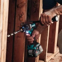 Makita GT200D 40V Max XGT Brushless Lithium-Ion 1/2 In. Cordless Hammer Drill Driver/ 4-Speed Impact Driver Combo Kit (2.5 Ah) -Cheap Makita Store mktngt200d n