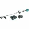 Makita GUX01JM1X1 40V Max XGT Brushless Lithium-Ion Cordless Couple Shaft Power Head With 17 In. String Trimmer Attachment Kit (4 Ah) -Cheap Makita Store mktngux01jm1x1