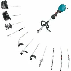 Makita GUX01ZX1 40V Max XGT Brushless Lithium-Ion Cordless Couple Shaft Power Head With 17 In. String Trimmer Attachment (Tool Only) -Cheap Makita Store mktngux01zx1 c