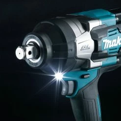 Makita GWT01D 40V Max XGT Brushless Lithium-Ion 3/4 In. Cordless 4-Speed High-Torque Impact Wrench With Friction Ring Anvil Kit (2.5 Ah) -Cheap Makita Store mktngwt01d f
