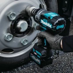 Makita GWT01D 40V Max XGT Brushless Lithium-Ion 3/4 In. Cordless 4-Speed High-Torque Impact Wrench With Friction Ring Anvil Kit (2.5 Ah) -Cheap Makita Store mktngwt01d i