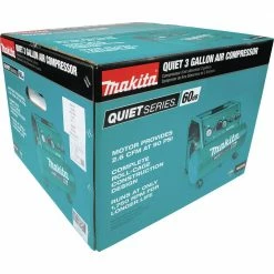 Makita MAC320Q Quiet Series 1-1/2 HP 3 Gallon Oil-Free Hand Carry Air Compressor -Cheap Makita Store mktnmac320q j