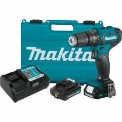 Makita PH06R1 12V Max CXT Lithium-Ion 3/8 In. Cordless Hammer Drill-Driver Kit With 2 Batteries (2 Ah)