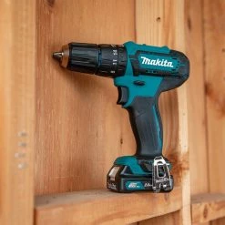 Makita PH06R1 12V Max CXT Lithium-Ion 3/8 In. Cordless Hammer Drill-Driver Kit With 2 Batteries (2 Ah) -Cheap Makita Store mktnph06r1 h