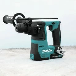 Makita RH02R1 12V Max CXT Lithium-Ion 9/16 In. Rotary Hammer Kit, Accepts SDS-PLUS Bits (2.0Ah) -Cheap Makita Store mktnrh02r1 i