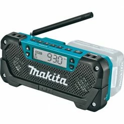 Makita RM02 12V Max CXT Cordless Lithium-Ion Compact Job Site Radio (Tool Only) -Cheap Makita Store mktnrm02 a