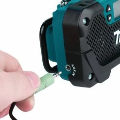 Makita RM02 12V Max CXT Cordless Lithium-Ion Compact Job Site Radio (Tool Only) -Cheap Makita Store mktnrm02 c