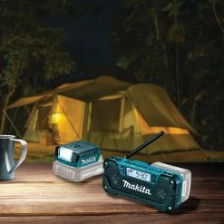 Makita RM02 12V Max CXT Cordless Lithium-Ion Compact Job Site Radio (Tool Only) -Cheap Makita Store mktnrm02 j