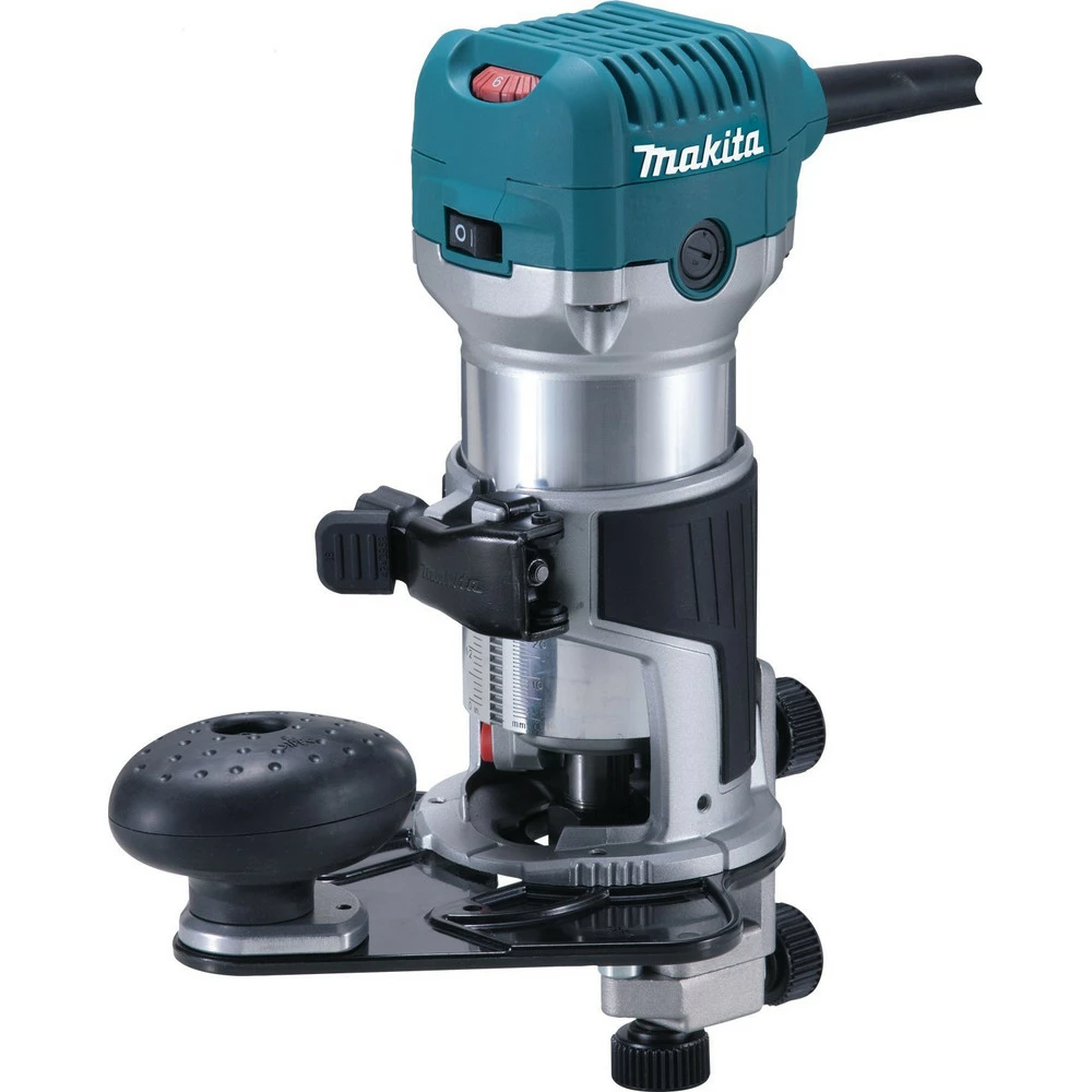 Makita RT0701CX3 1-1/4 HP Compact Router Kit With Attachments 6 Makita RT0701CX3 1-1/4 HP Compact Router Kit With Attachments - Image 4