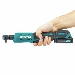 Makita RW01R1 12V Max CXT Lithium-Ion Cordless 3/8 In. / 1/4 In. Square Drive Ratchet Kit (2 Ah) -Cheap Makita Store mktnrw01r1 f