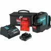 Makita SK105DNAX 12V Max CXT Lithium-Ion Cordless Self-Leveling Cross-Line Red Beam Laser Kit (2 Ah) -Cheap Makita Store mktnsk105dnax