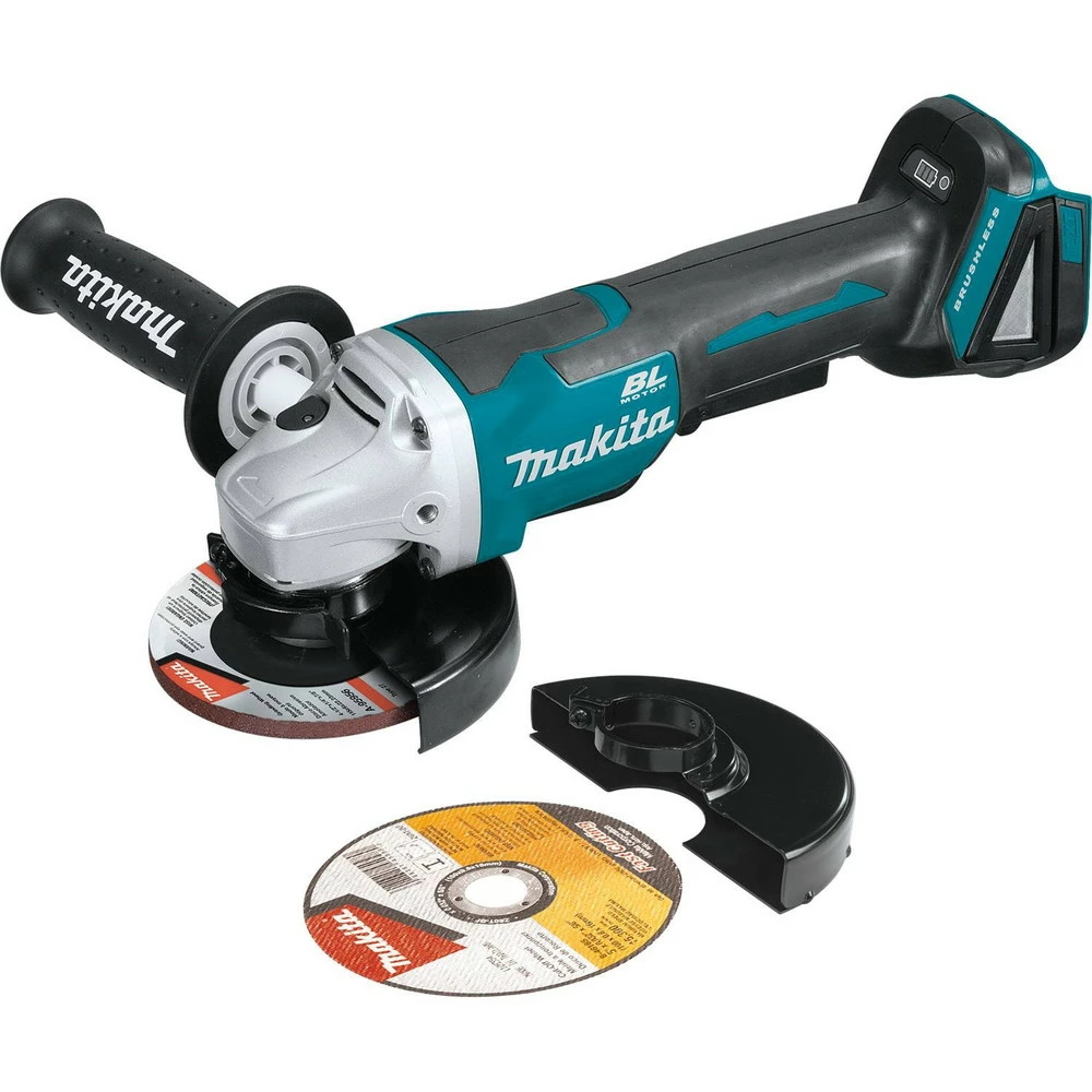 Makita XAG11Z 18V LXT Lithium-Ion Brushless Cordless 4-1/2 / 5 In. Paddle Switch Cut-Off/Angle Grinder With Electric Brake (Tool Only) 3 Makita XAG11Z 18V LXT Lithium-Ion Brushless Cordless 4-1/2 / 5 In. Paddle Switch Cut-Off/Angle Grinder With Electric Brake (Tool Only)