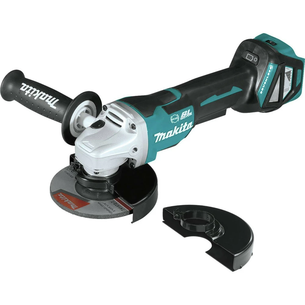 Makita XAG20Z 18V LXT Lithium-Ion Brushless Cordless 4-1/2 In. Or 5 In. Paddle Switch Cut-Off/Angle Grinder With Electric Brake (Tool Only) 3 Makita XAG20Z 18V LXT Lithium-Ion Brushless Cordless 4-1/2 In. Or 5 In. Paddle Switch Cut-Off/Angle Grinder With Electric Brake (Tool Only)